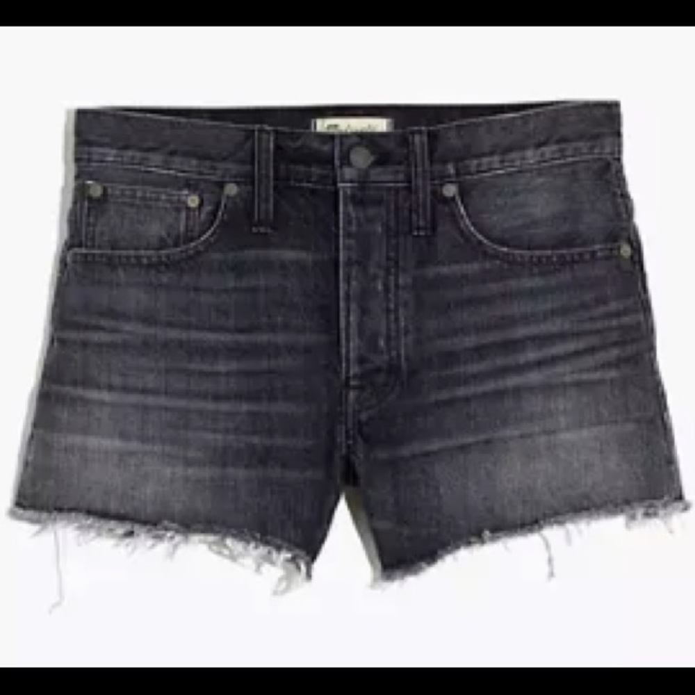 Madewell Relaxed Denim Shorts in Calverley Wash